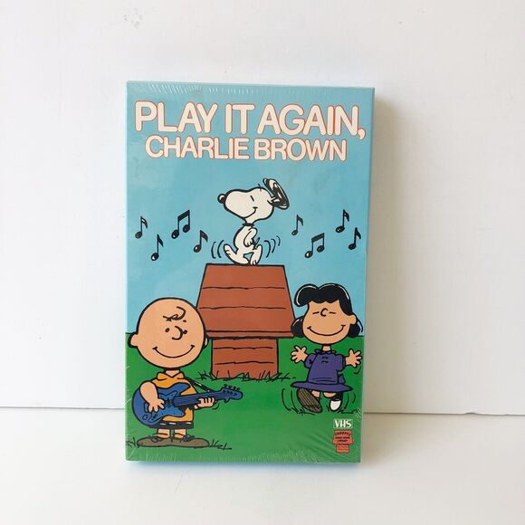 Play It Again, Charlie Brown (VHS) 1984 Peanuts Brand New Sealed Rare OOP - Picture 3 of 5
